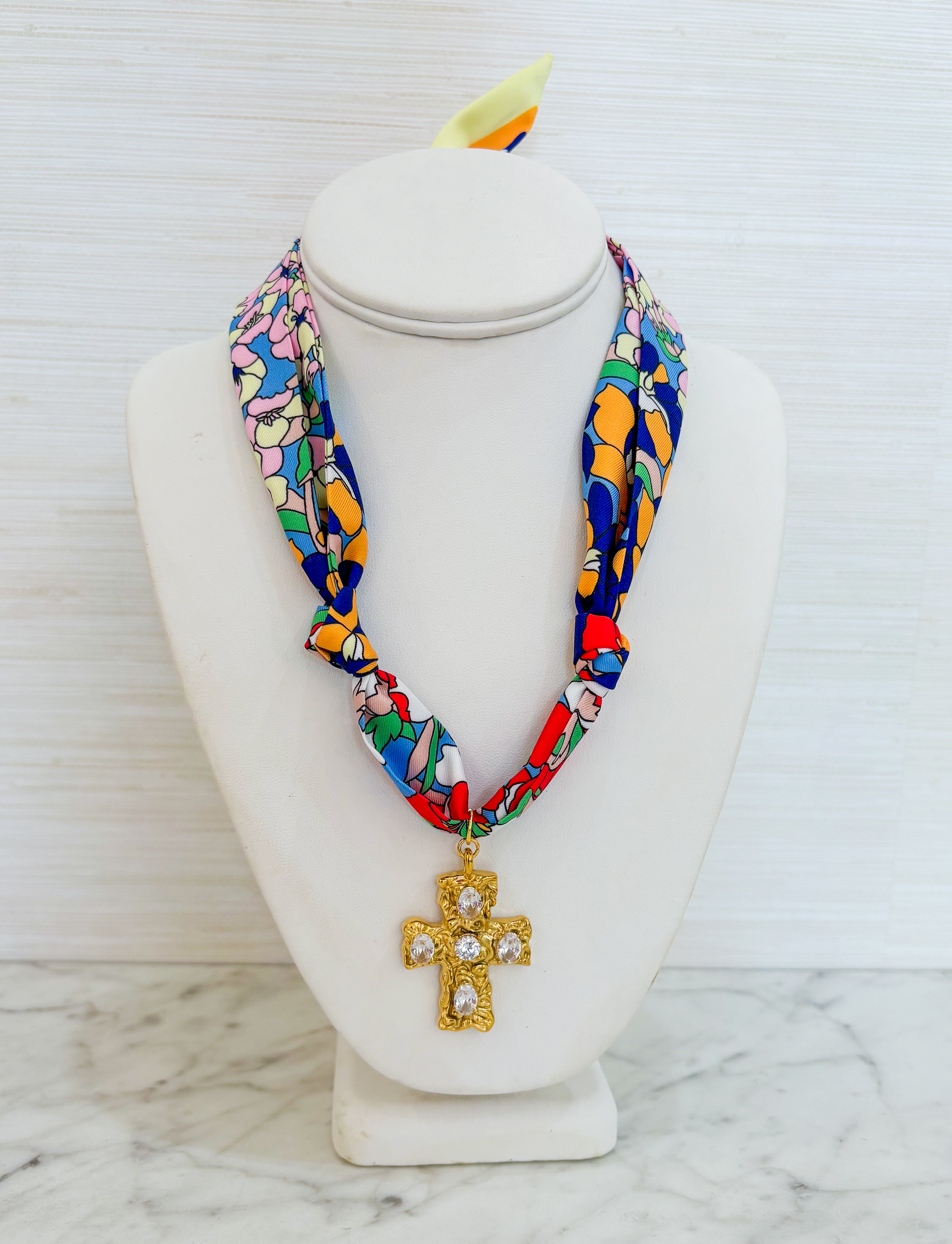 Divine Scarf Necklace