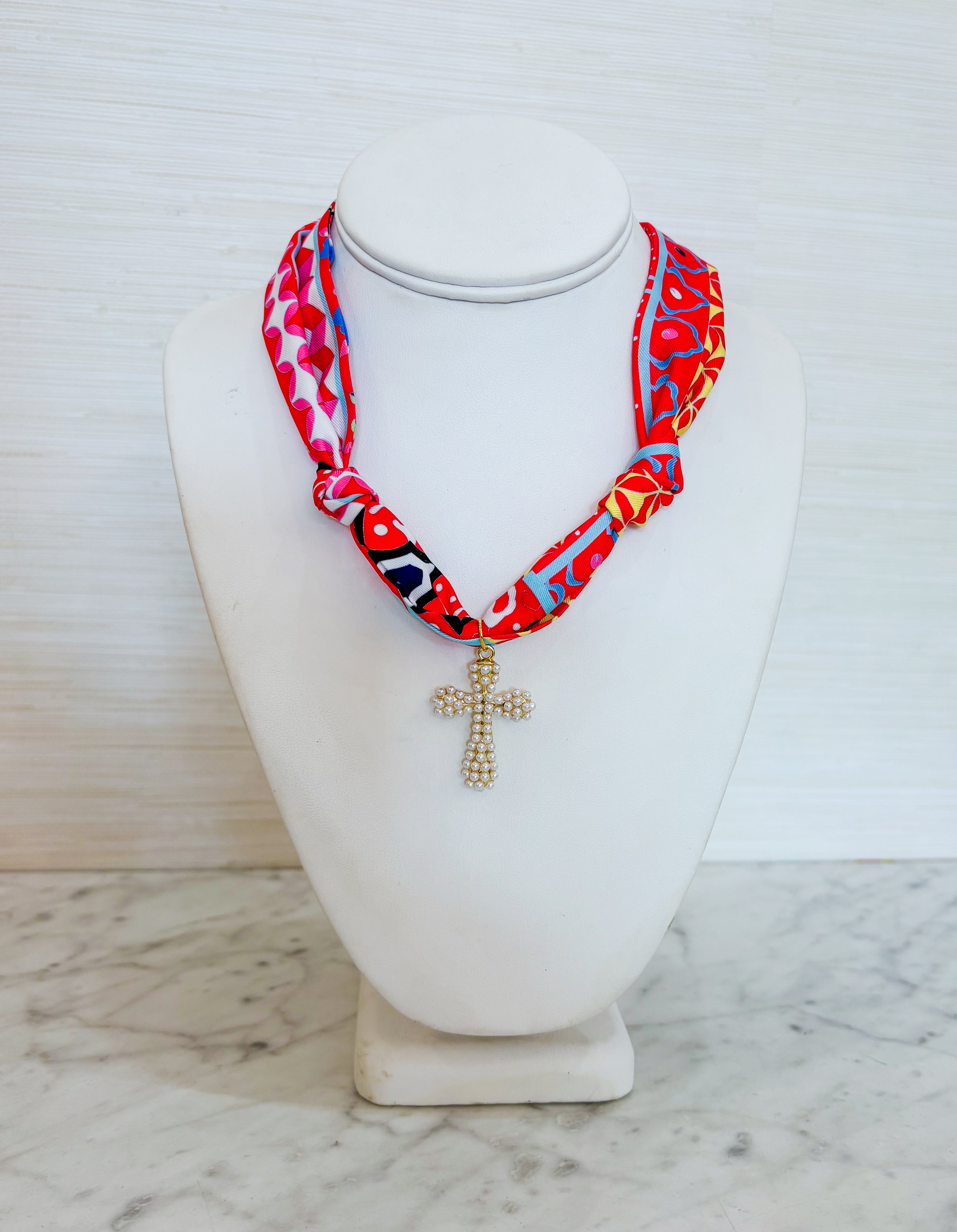 Grace Scarf Necklace