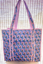 Load image into Gallery viewer, Sybil Floral Tote Bag
