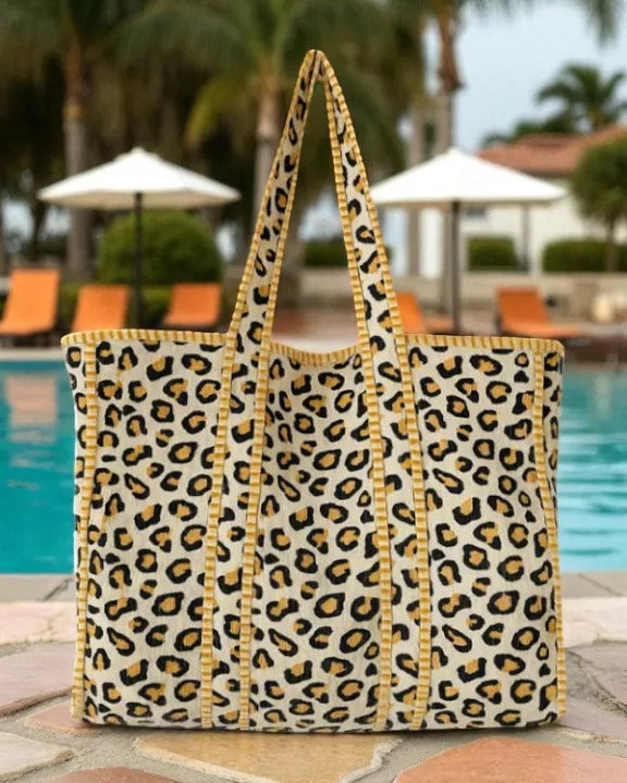 The Wild One Cheetah Tote