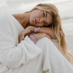 Load image into Gallery viewer, Ice Rose All Weather Bangles
