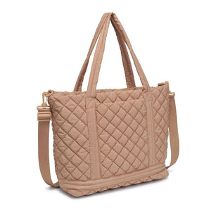 Lanya Quilted Nylon Travel Tote