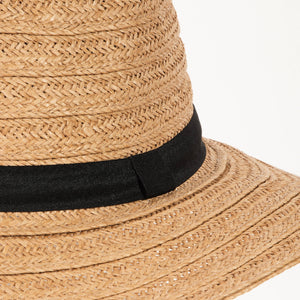 Floppy Brim Straw Hat