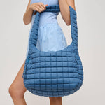 Load image into Gallery viewer, Leda Quilted Nylon Puffer Hobo
