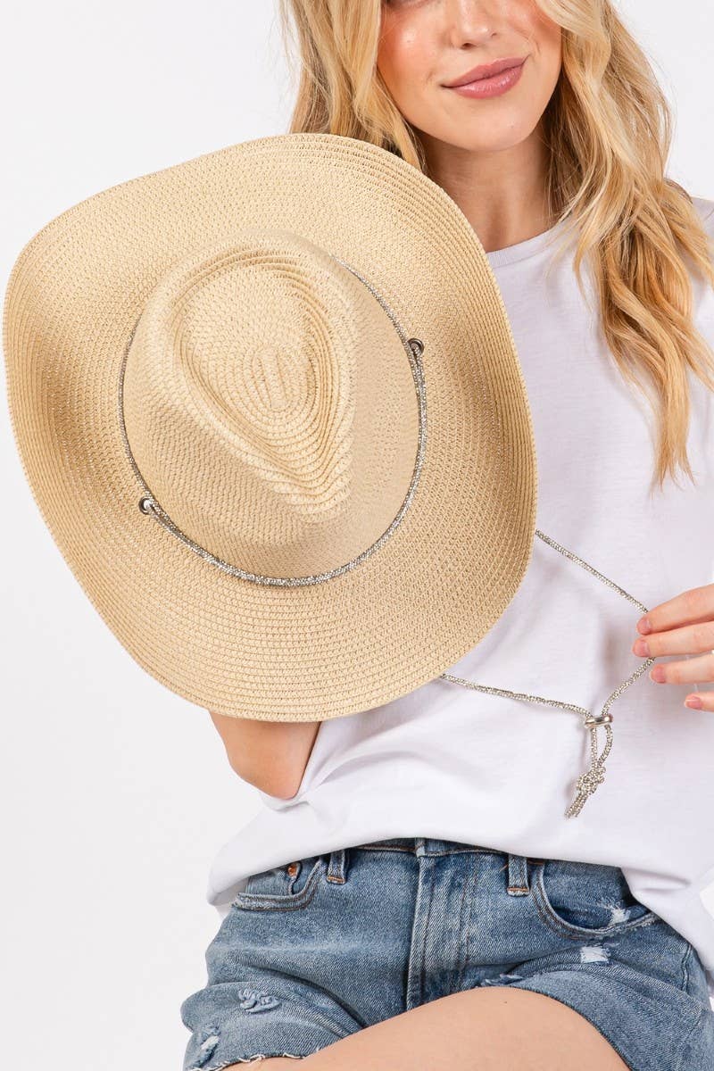 Cowboy Straw Sun Hat