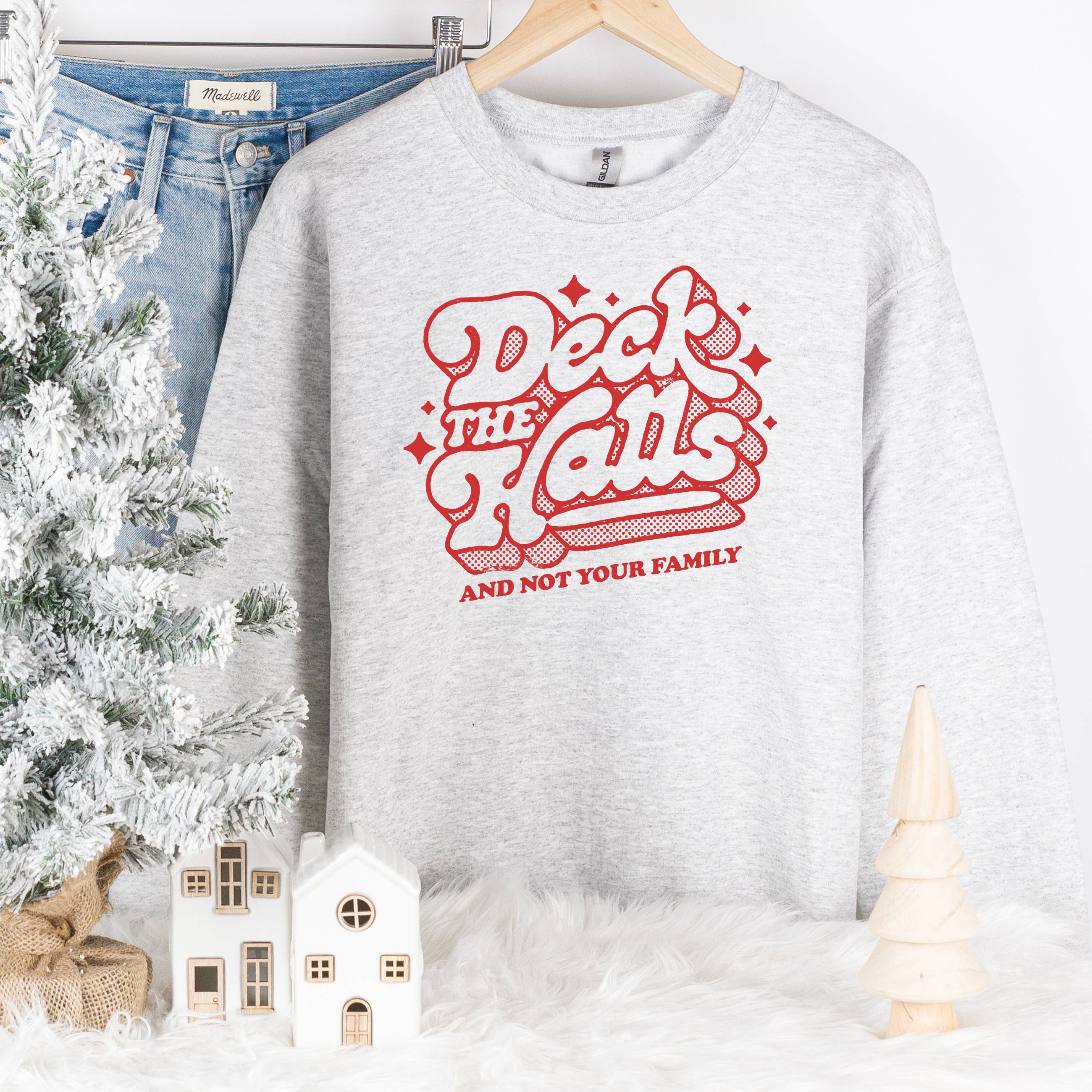 Deck The Halls Christmas Sweatshirt