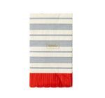 Load image into Gallery viewer, Striped Scalloped Dinner Napkin

