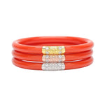 Load image into Gallery viewer, Budha Girl Coral Three Kings All Weather Bangles (AWB)
