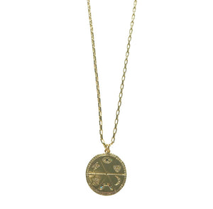 Gold Talisman Necklace