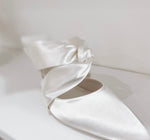Load image into Gallery viewer, Tied Up - White Satin
