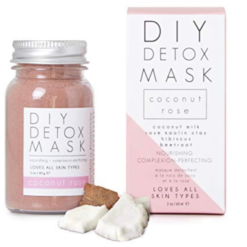 DIY Detox Mask Coconut Rose