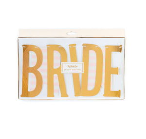Bride to Be Banner
