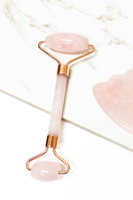 Load image into Gallery viewer, Facial Roller Rose Quartz

